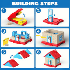 Magic Sand Set for Kids with Brick Mold and Tools