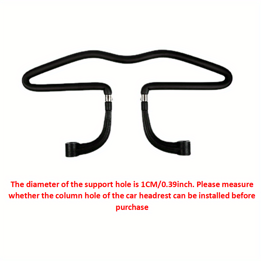 Car Rear Row Hanging Clothes Rack, Seat Back Bracket 1pc