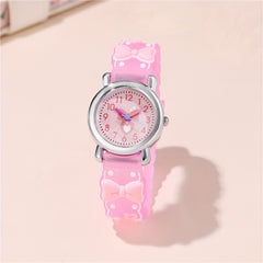 One Multicolor Bow Quartz Watch, Birthday Gift