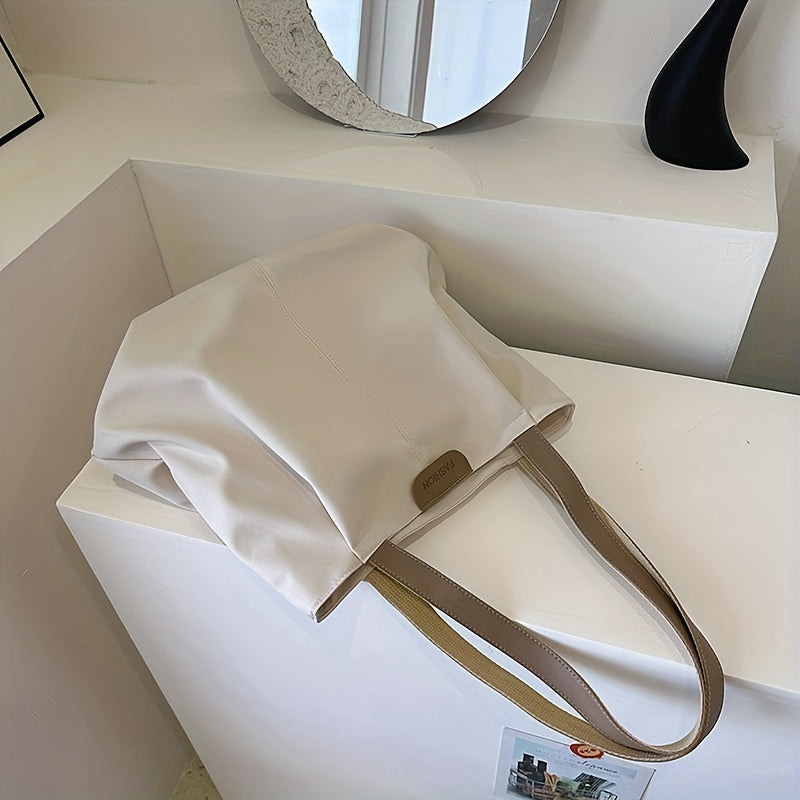 Large Capacity Shoulder Bag for Women - Versatile Handbag for Work School Travel