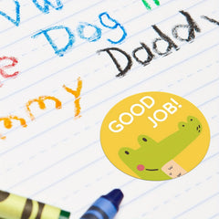 500 Fun Cartoon Animal Fruit Reward Stickers Teachers Incentive Stickers