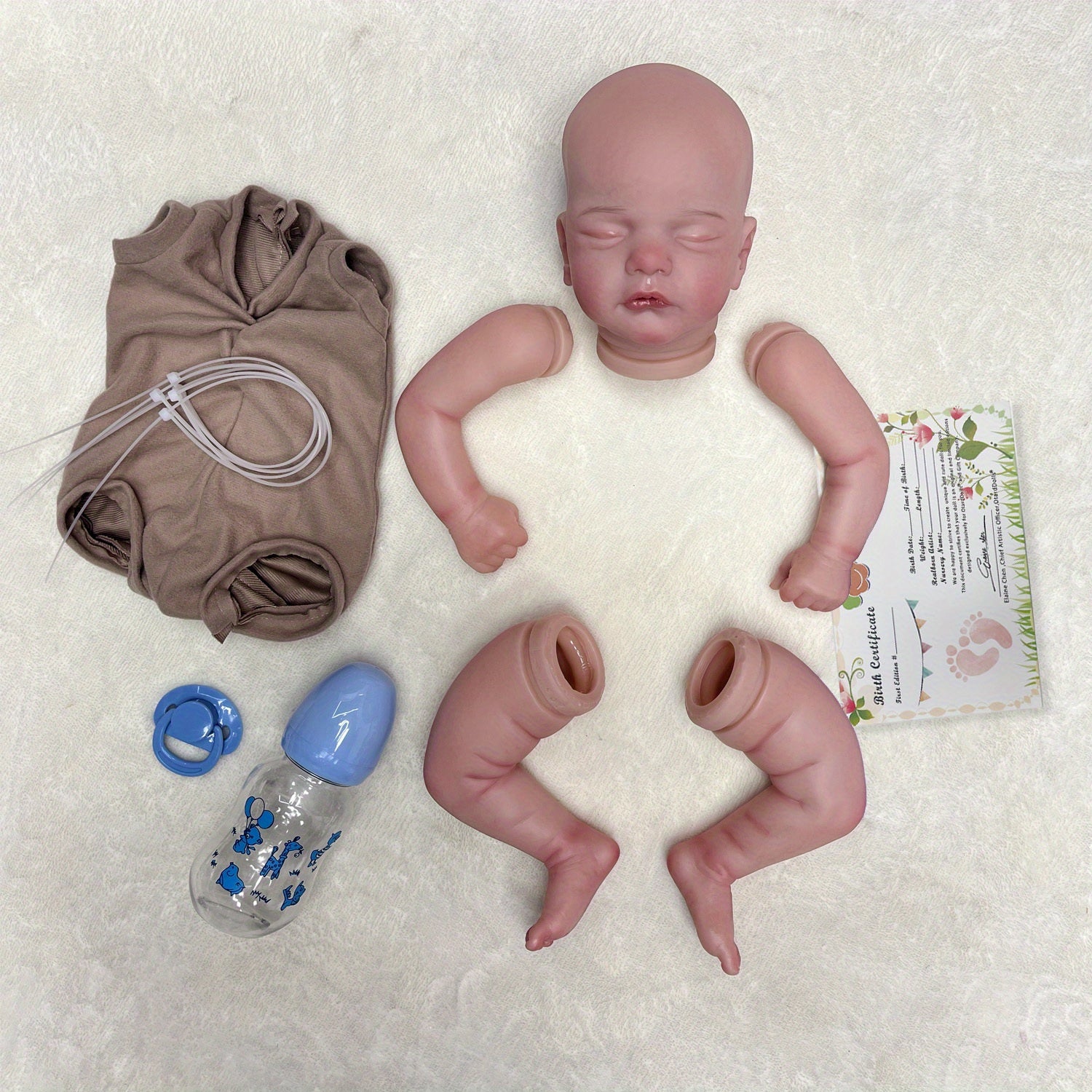 Genesis Paint Bettie Reborn Doll Kits DIY Blank Kit