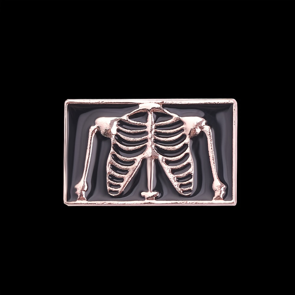 Skull Metal Plating Brooch Clothing Accessories