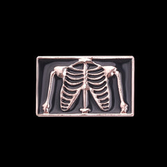 Skull Metal Plating Brooch Clothing Accessories