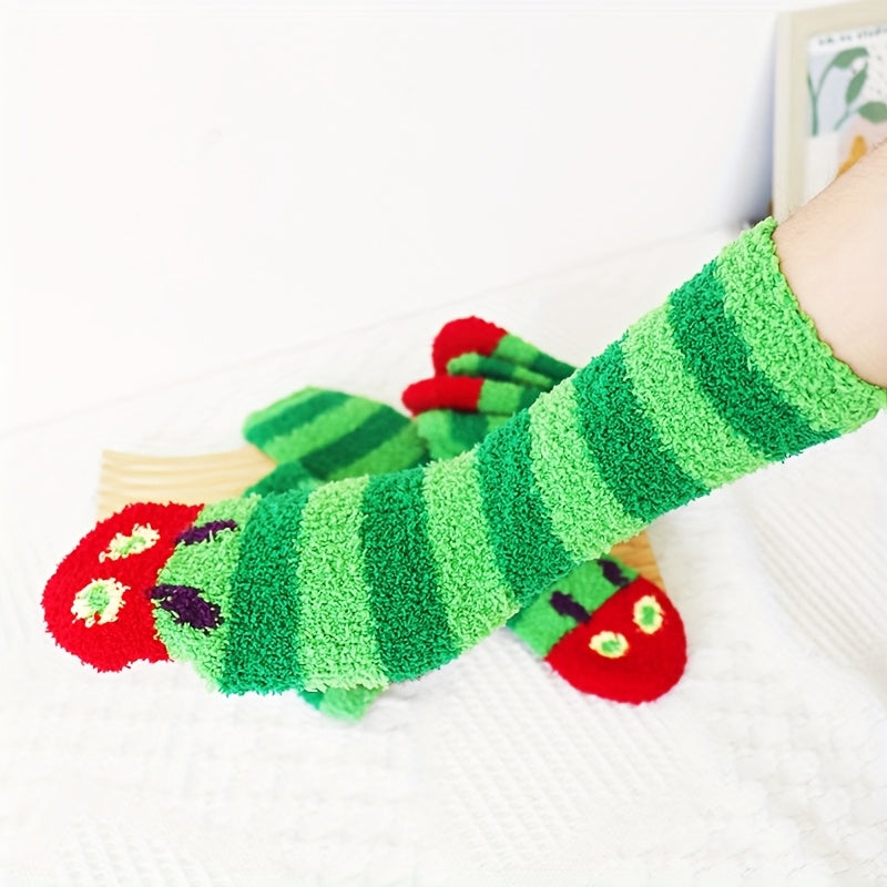 2pcs Hungry Caterpillar Hand Puppet Teaching Tool