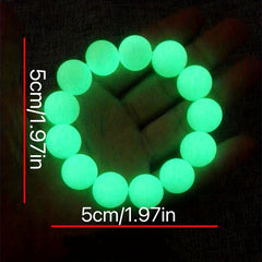 Green Luminous Beads Hand String Fluorescent Stone