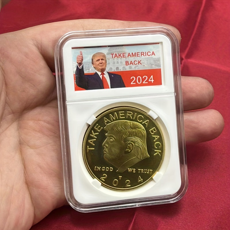 1pc US Metal Coin Collection Gift