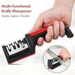 4 Level Sharpener for Food Trucks Kitchen Professional Sharpening Tool