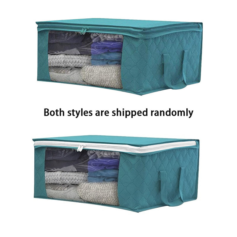 Foldable Clothes Storage Bag Organizer with Clear Window