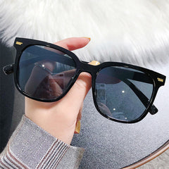 Anti Glare Sunglasses PC Lens Outdoor Driving Square Sunshade Glasses