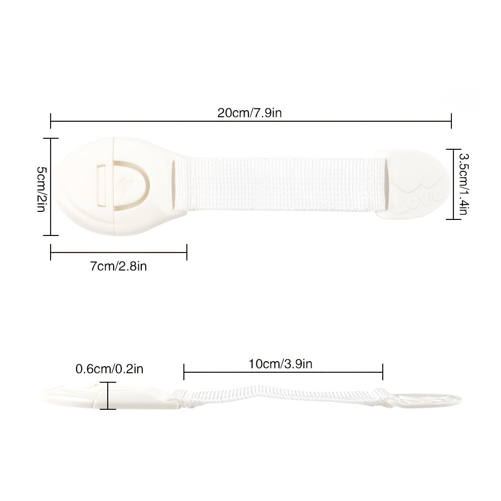 5PCS Baby Safety Drawer Lock Multifunctional Refrigerator Locks