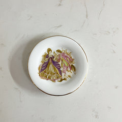 European Royal Style Mini Ceramic Bowl - Cabbage Patch Doll