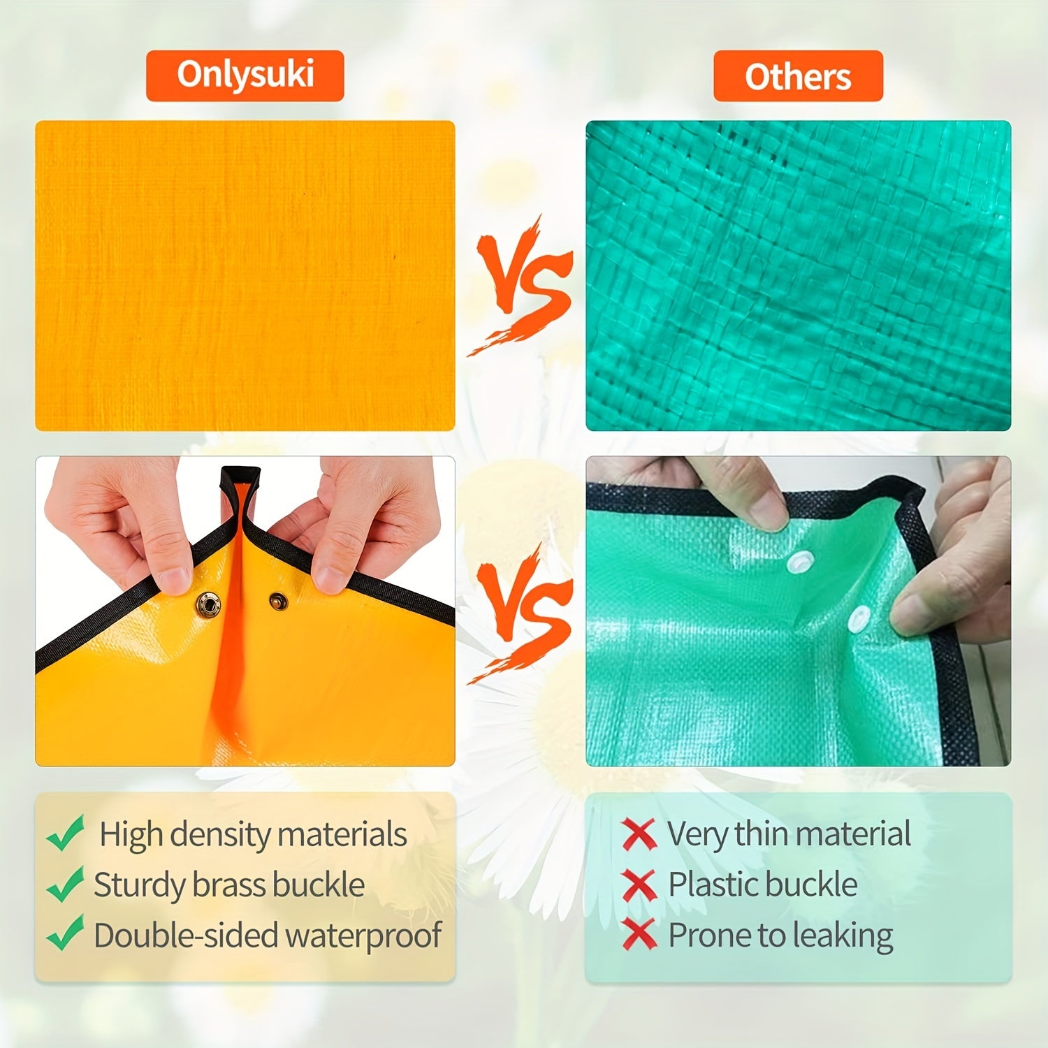 Portable Repotting Mat for Indoor Plant Transplanting