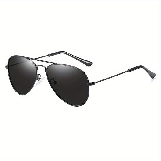 Boy's Vintage Aviator Polarized Sunglasses Outdoor Shades