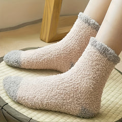 5 Pairs Thickened Warm Winter Casual Socks