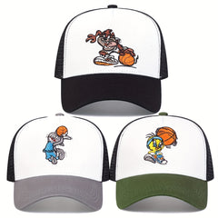 Men's Mesh Baseball Cap Sun Trucker Hat Visor Snapback