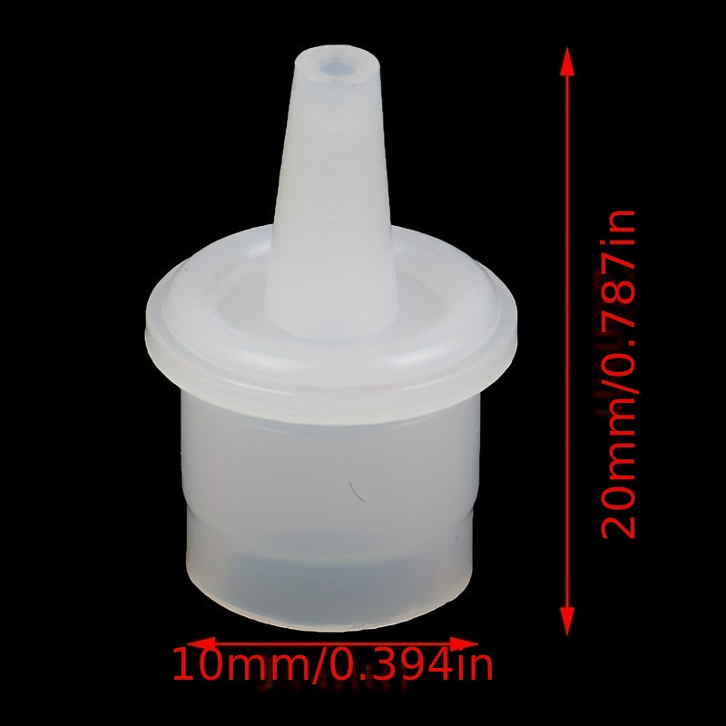 10pcs Lash Glue Bottle Replacement Nozzle Caps for Eyelash Extension Tool