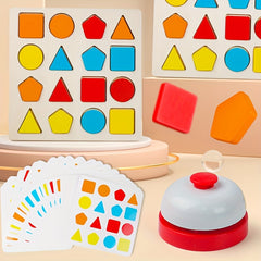 Geometric Shape Matching Board Wooden Educational Toy