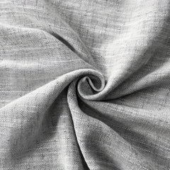 1PC Linen Curtain Head Short Valance Gray Tassel Kitchen Curtain Small Curtain