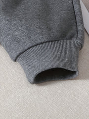 Girls Fleece Lining Jogger Trousers