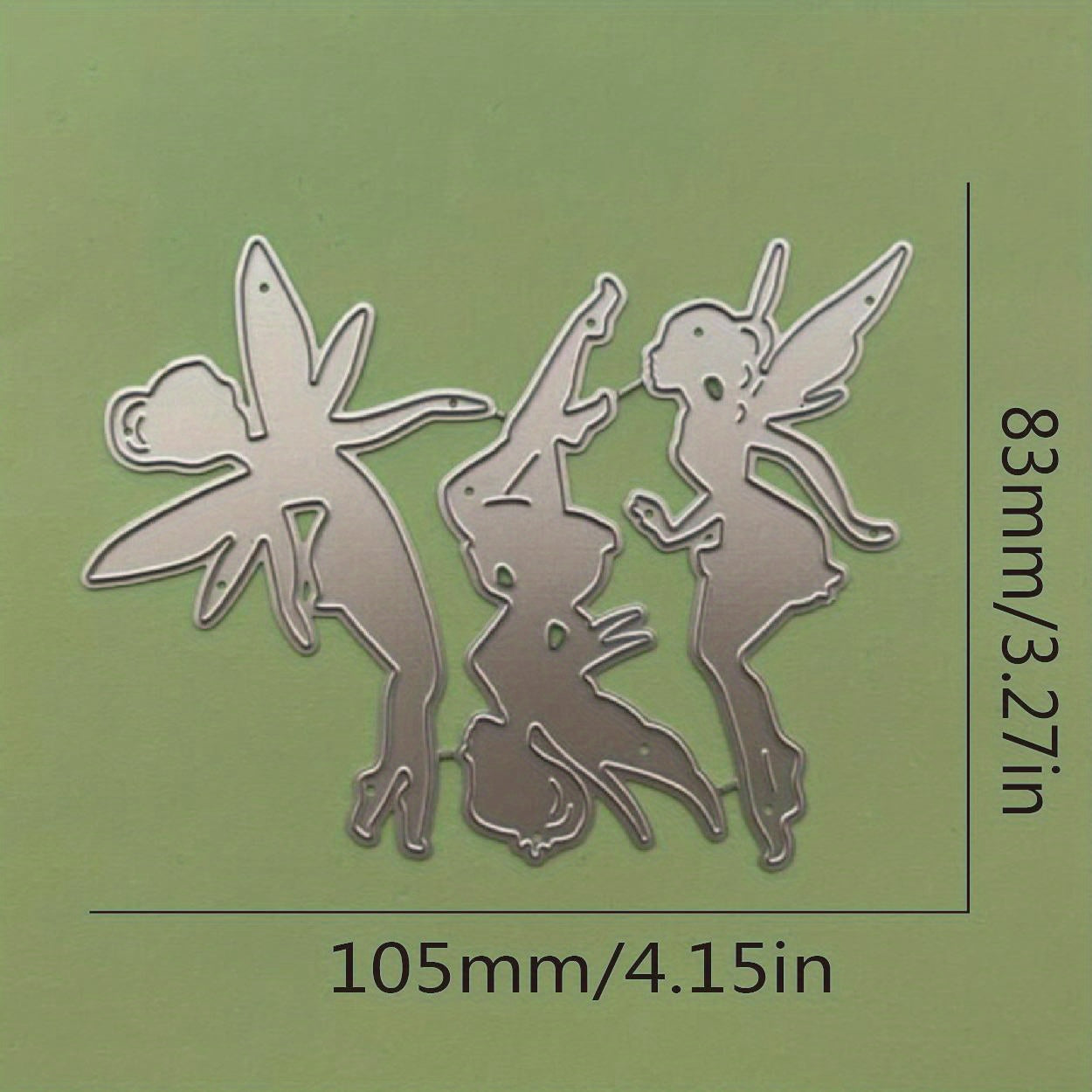 5pcs Magic Fairy Metal Cutting Dies Scrapbooking Template Greeting Card Handmad