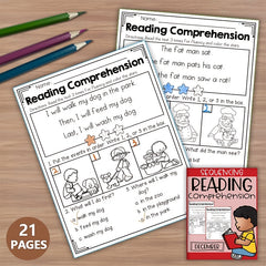 December Sequencing Worksheets: Holiday Reading Comprehension Pack
