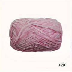 3pcs 100 Polyester Hand-knitted Fancy Canary Chenille Yarn