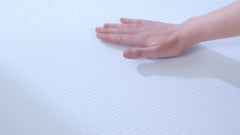 Portable Camping Mattress Topper - High Density Ventilated Roll Up Pad