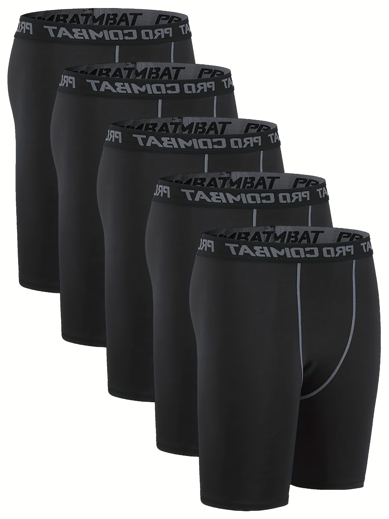 Men's Compression Shorts High Stretch Base Layer Sportswear for Gym Running
