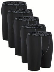 Men's Compression Shorts High Stretch Base Layer Sportswear for Gym Running