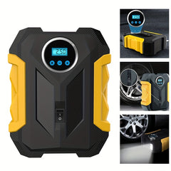 Portable Car Air Compressor LED Pump for Tire Inflation