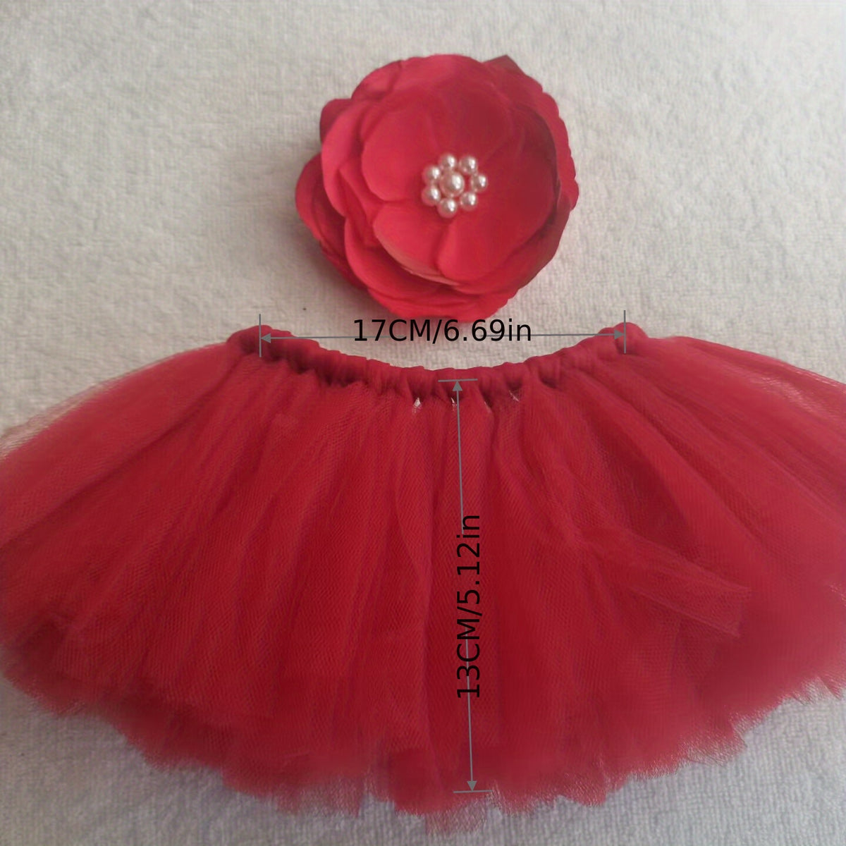 Newborn Girls Flower Headband Set for Photography & Outfits