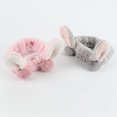 Makeup Rabbit Headband Hair Band for Face Washing Spa Skincare