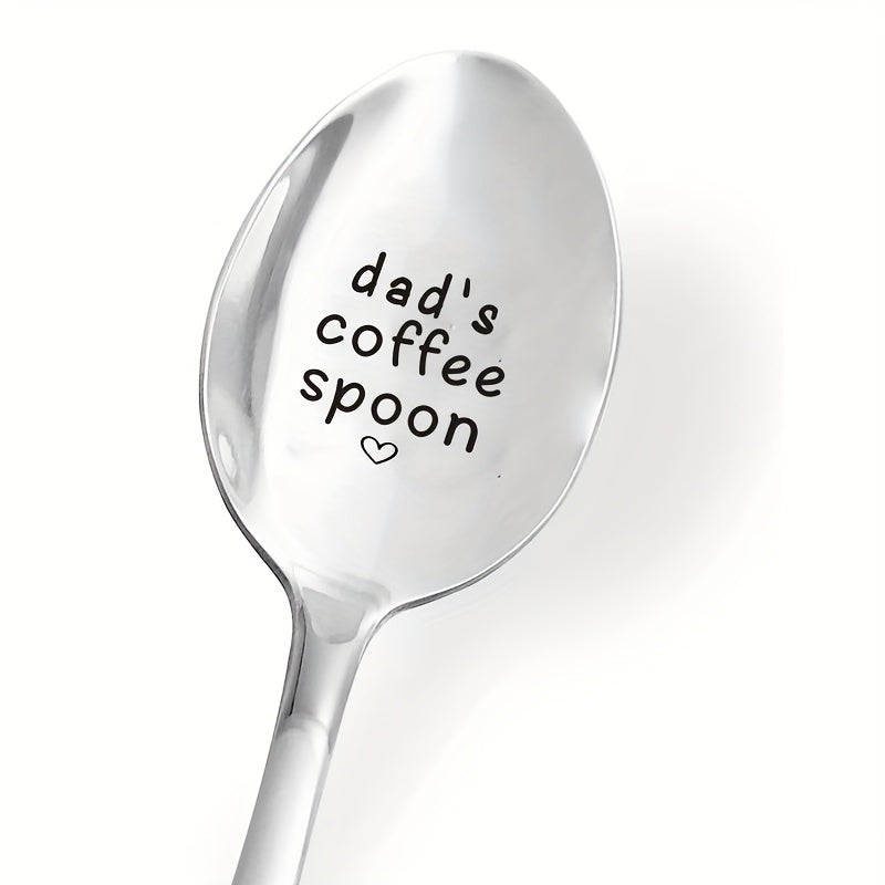 Dad's Coffee Spoon Engraved Gift For Men Kitchen Stuff Kitchen Supplies