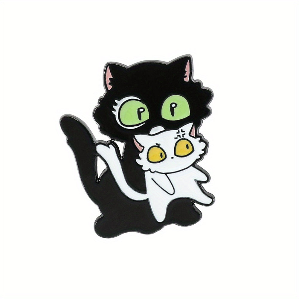 Cat Brooch Badge Clothing Bags Decorations Accessories For Men