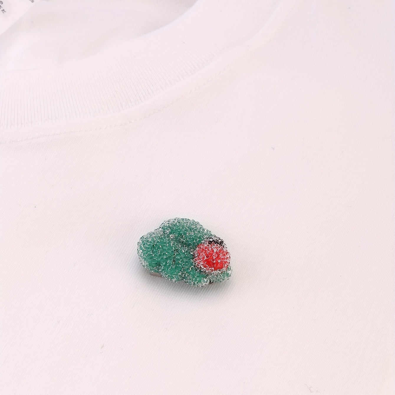 Resin Sticky Crystal Diamond Candy Brooch - Fresh Accessories