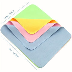 50pcs High Ultra-fine Fiber Cleaning Cloth for Glasses and Screens