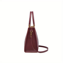 ZOOLER Crocodile Pattern Leather Handbag Large Capacity Tote