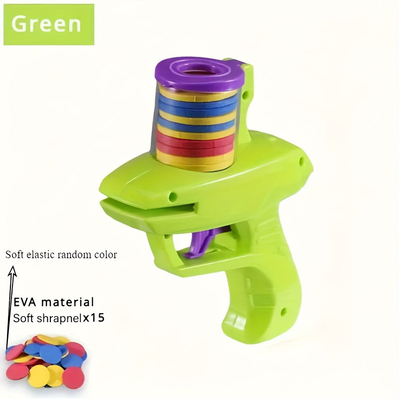 Foam Disc Launcher Shooting Game Purple