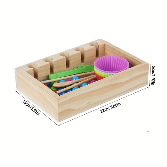 Montessori Math Bead Clip Test Tube Toys