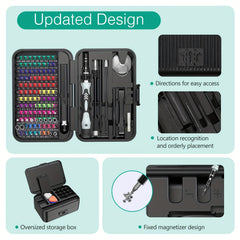 132-in-1 Precision Screwdrivers Set Magnetic Repair Tools Kit
