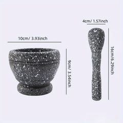 Manual Garlic Crusher and Pepper Grinder Set - Kitchen Gadget