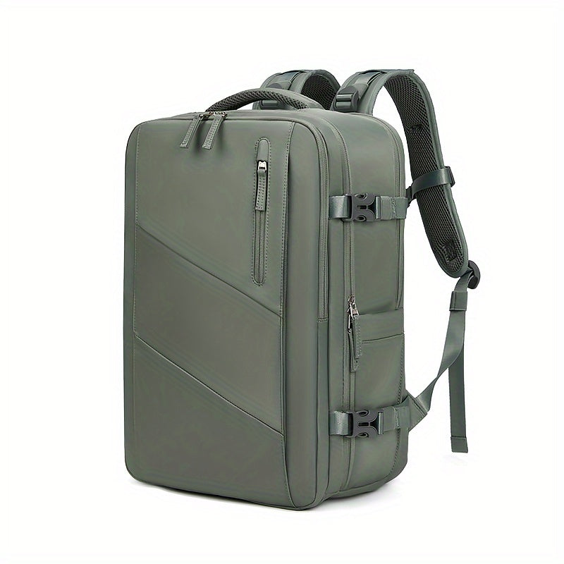 Large Capacity Travel Backpack with Wet Storage and Shoe Compartment