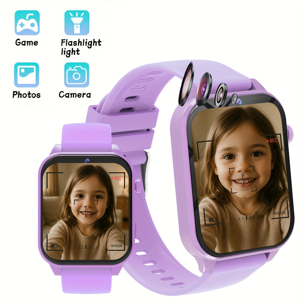 Kids Game Watch with 18 Games Calculator Calendar Camera Video Player