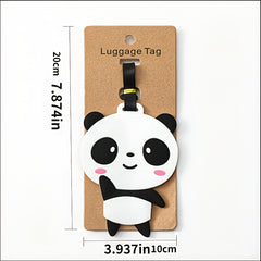 Silicon Travel Luggage Tag Creative Style ID Address Holder