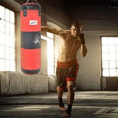 Canvas Boxing Punching Bag Sandbag Training Bag With Metal Chain Hook