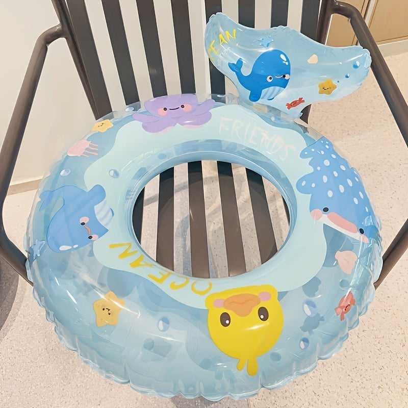 Whale Underarm Swimming Rings for Kids Water Toys Pool Play