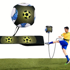 Football Kick Trainer Adjustable Elastic Soccer Ball Auxiliary Fitness Equipment
