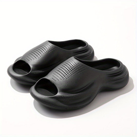 Men's Non Slip Platform Slides Cloud Slides for Indoor Outdoor Beach Summer