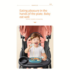 Baby Stroller Tableware for Dining - Stroller Tray